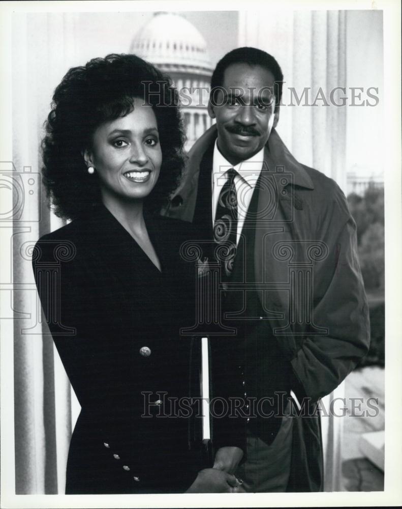 Press Photo Tim Reid and Wife Daphne Maxwell Reid Actors Entertainers - Historic Images