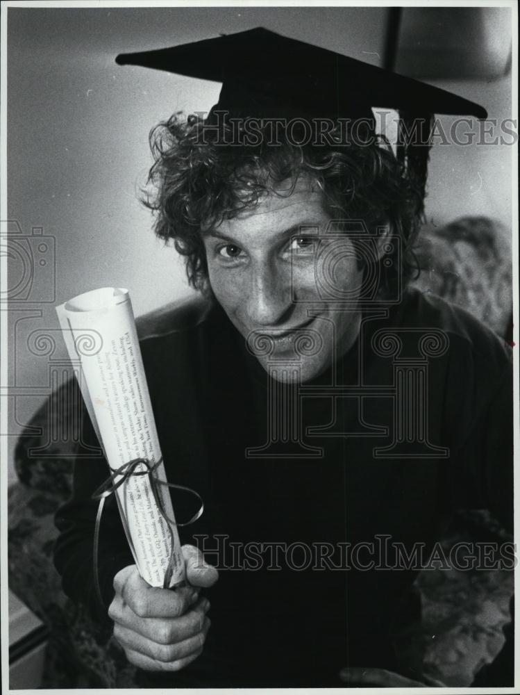 1996 Press Photo Comedian Dan Zevin College lecturer - RSL40635 - Historic Images