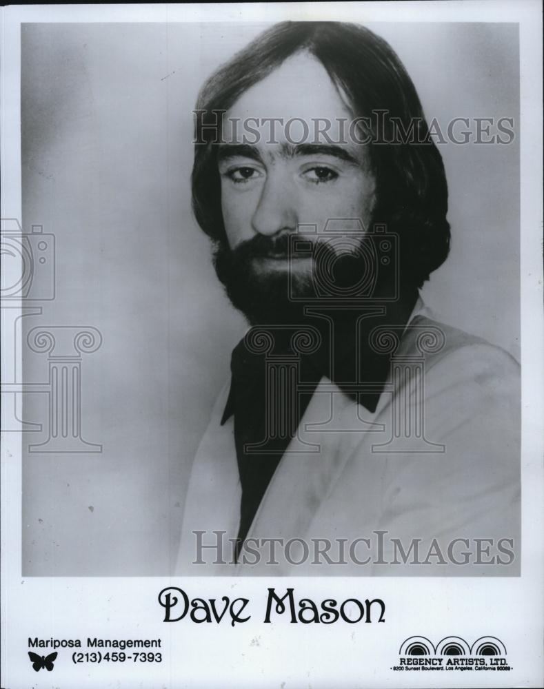 Press Photo Dave Mason musician entertainer recording artist - RSL78837 - Historic Images