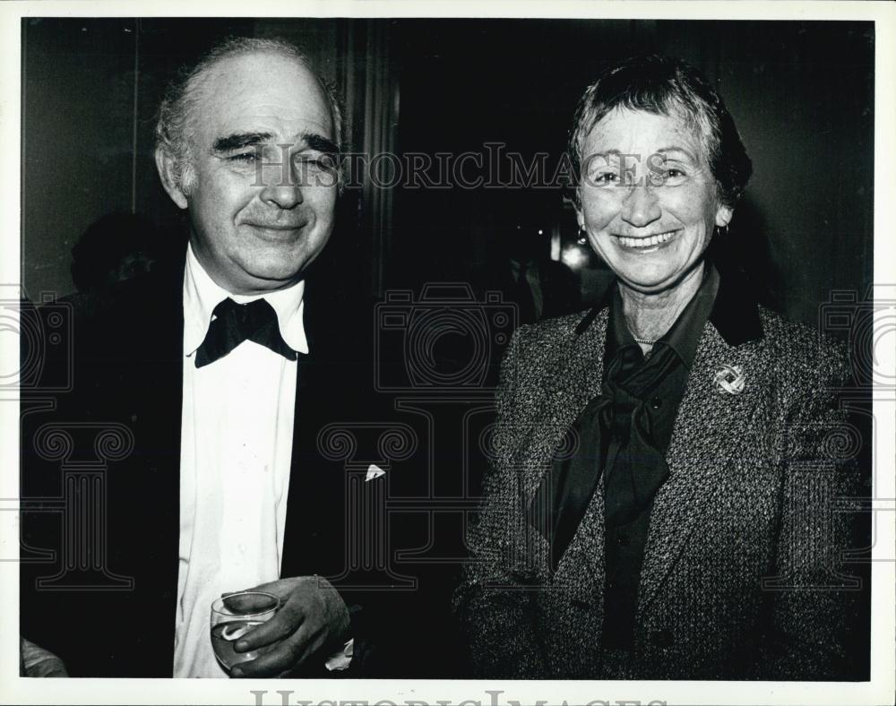 1993 Press Photo BSO Concertmaster Joseph Silverstien Betty Burroughs - Historic Images