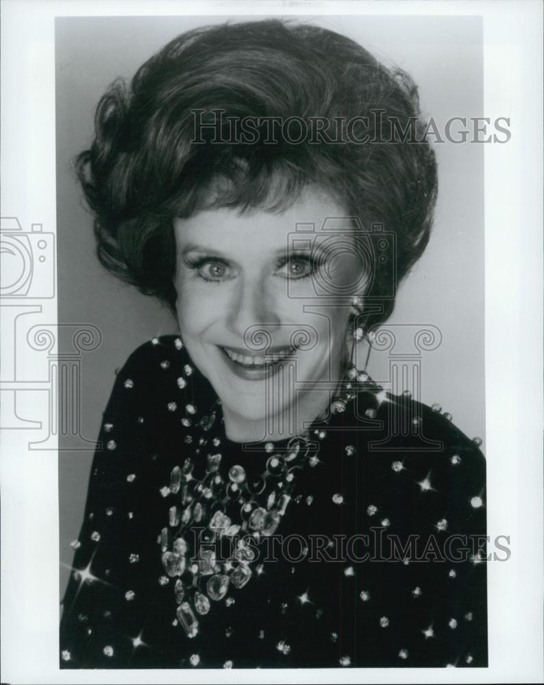 1986 Press Photo Actress Ruth Warrick In &quot;All My Children&quot; Soap Opera - Historic Images