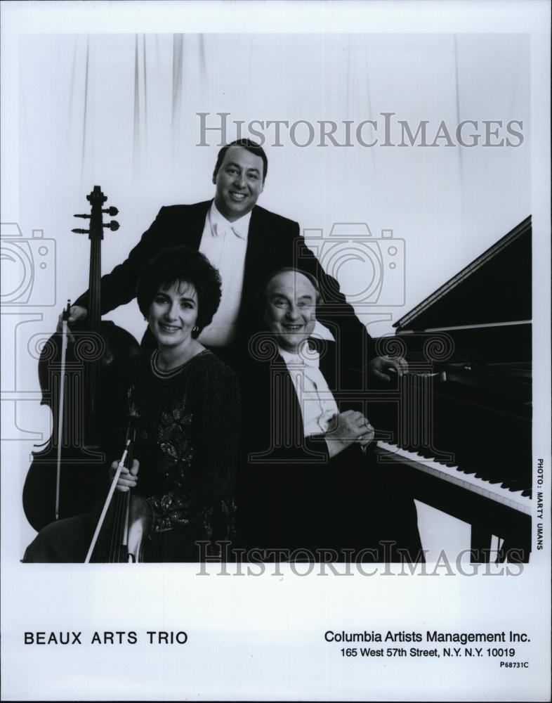 Press Photo Beaux Arts Trio Musicians Entertainer - RSL84185 - Historic Images