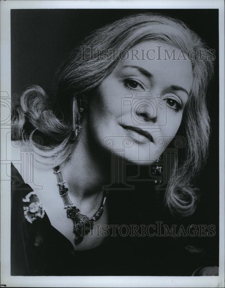 1980 Press Photo Actress Gwyneth Jones As Marschallin In "Older Woman" - Historic Images