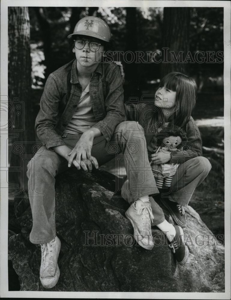 1977 Press Photo Actor TJ Hargrave & Lisa Richards In "The Prince Of Central" - Historic Images