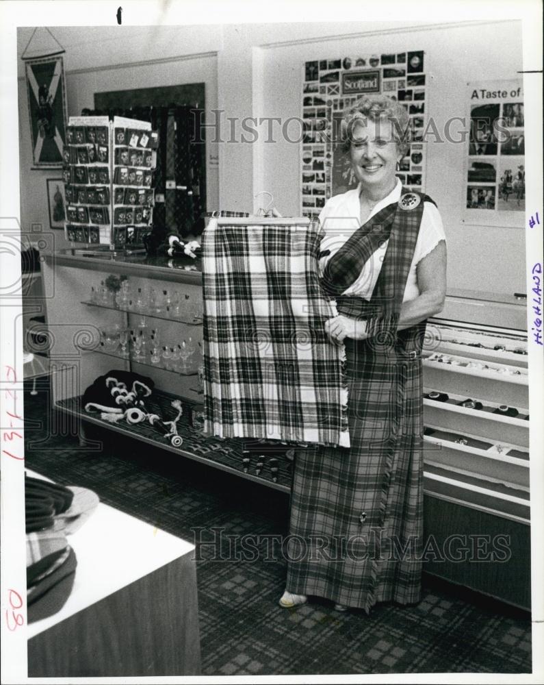 1980 Press Photo Dee Stultz owner of Tarton imports of Florida - RSL63255 - Historic Images