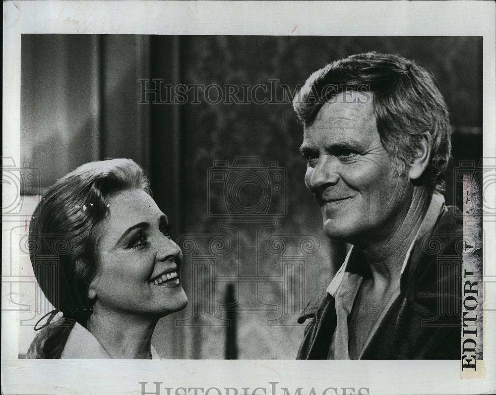 1972 Press Photo Robert Sterling &amp; Anne Jeffreys &quot;Love, American Style&quot; - Historic Images