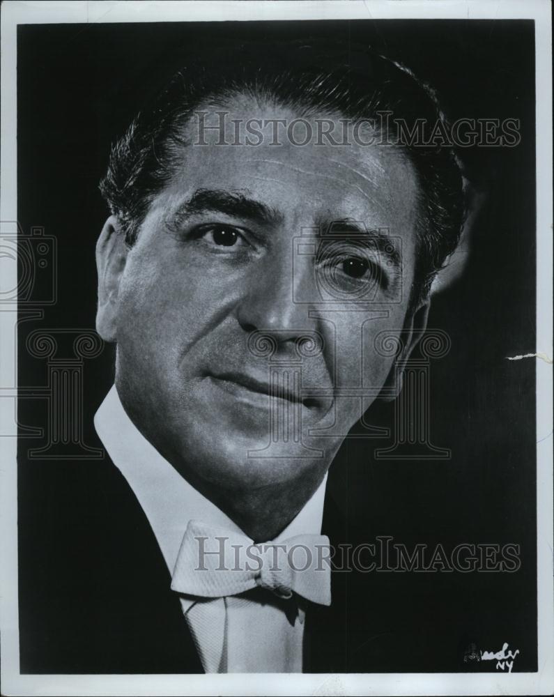 1968 Press Photo Mantovani and Orchestra appearance Symphony Hall - RSL40895 - Historic Images