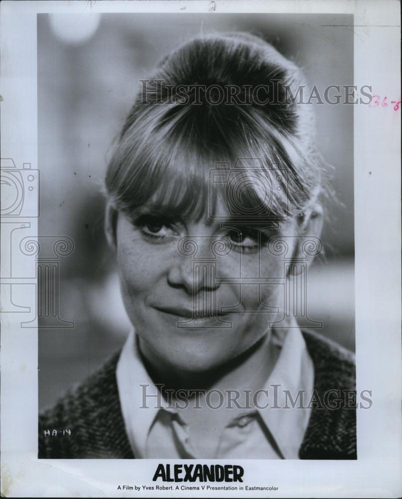 1969 Press Photo French Actress Francoise Brion - RSL79945 - Historic Images