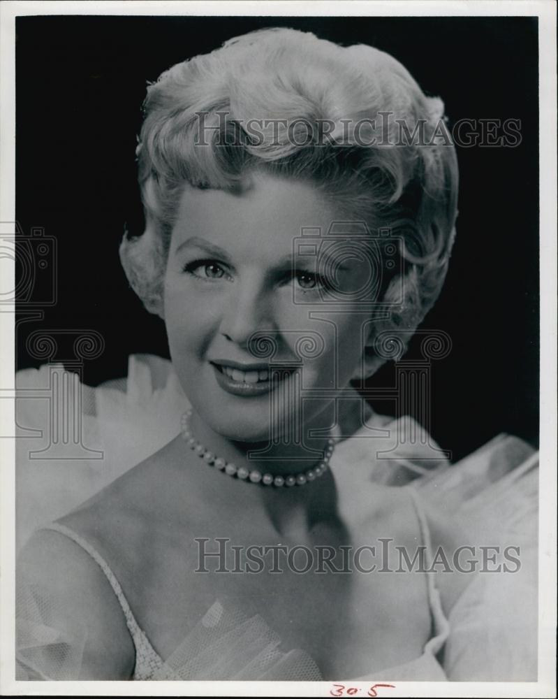 1963 Press Photo Joan Fairfax, Vocalist With Lombardo Orchestra - RSL60017 - Historic Images