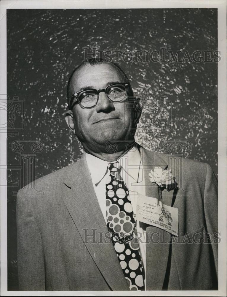 Press Photo Elmer Vierling, former councilman of Kenneth City Florida - Historic Images