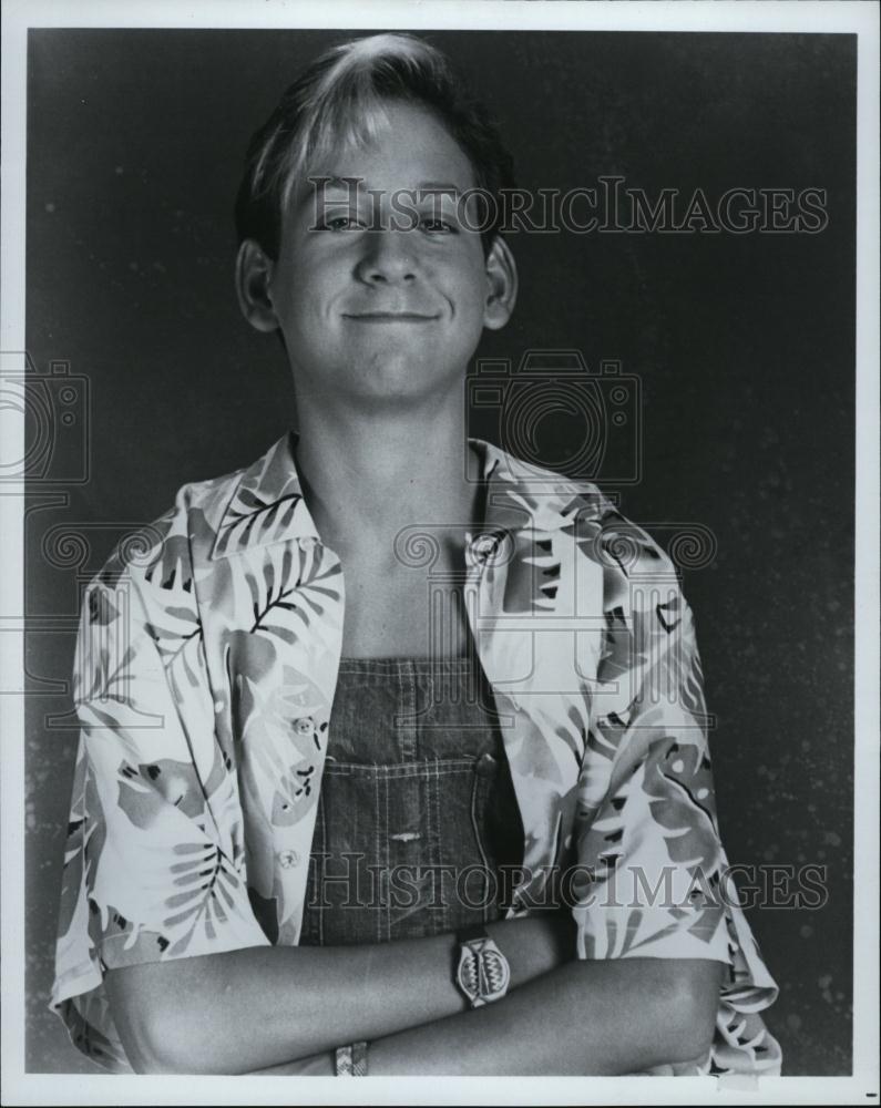 Press Photo Boys Will Be Boys Series Actor Demian Slade Character Portrait - Historic Images