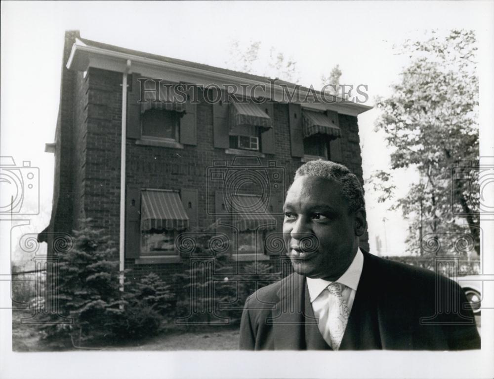 Press Photo William Oliver of Detroit High Ranking UAW Official - RSL69591 - Historic Images