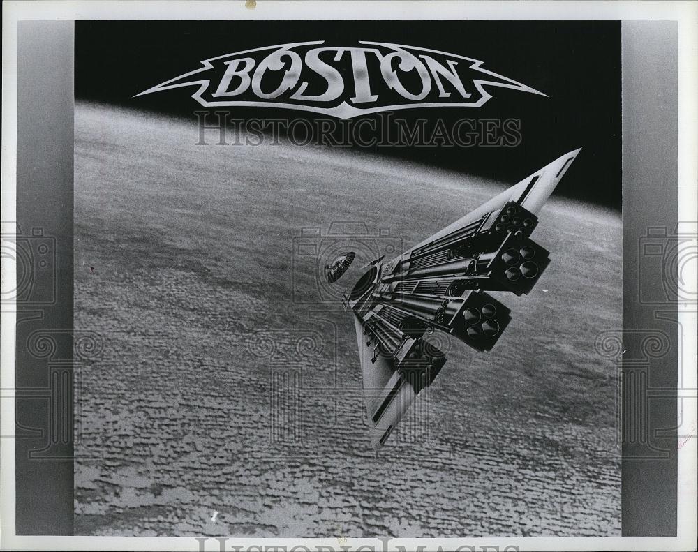 1986 Press Photo album cover Boston - RSL85639 - Historic Images