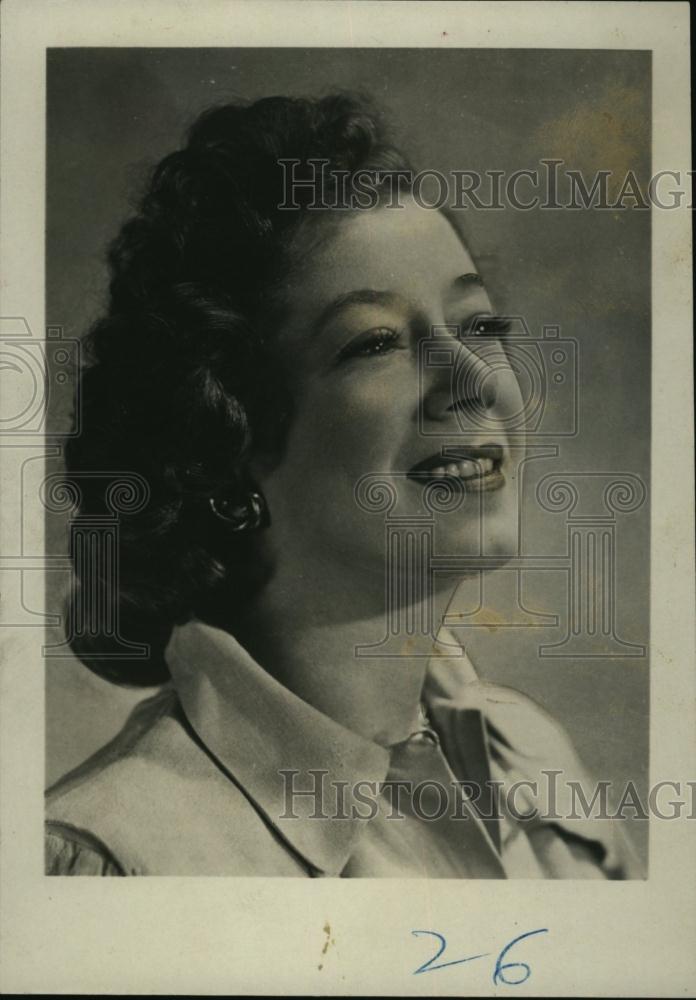 1955 Press Photo Miss Gitti Zand New York Civic Leaders - RSL91167 - Historic Images