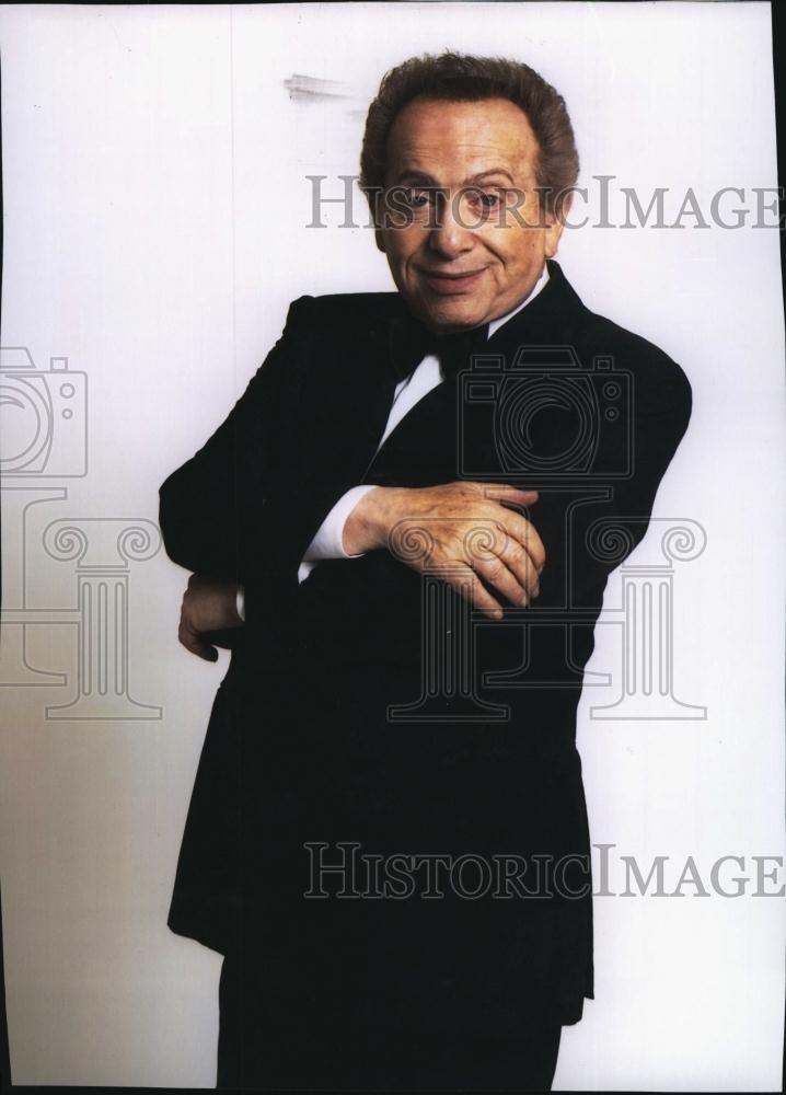 Press Photo Comedian Jackie Mason - RSL78903 - Historic Images