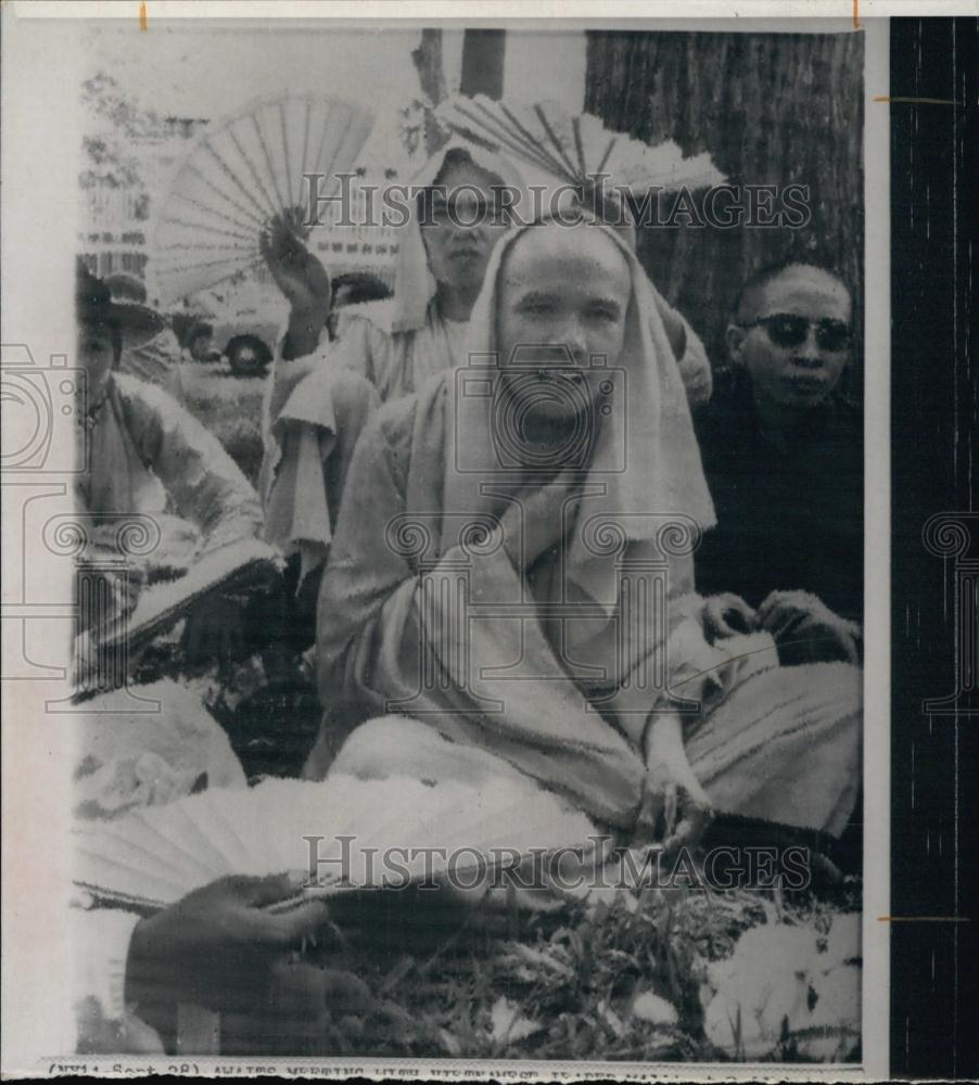 1967 Press Photo Buddhist Leader Tri Quang - RSL65195 - Historic Images