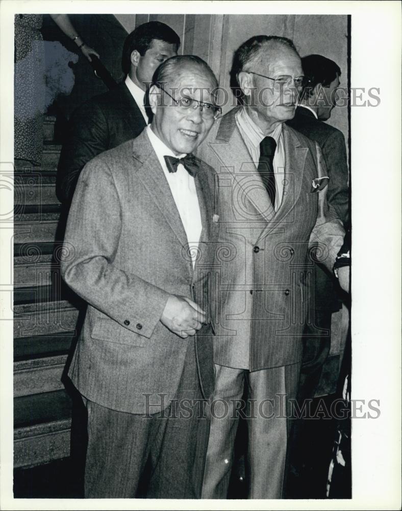 1984 Press Photo An Wang, President of Wang Laboratories - RSL03243 - Historic Images