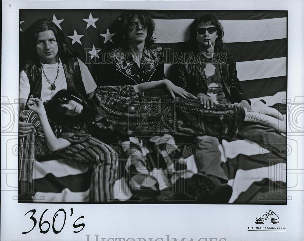 Press Photo 360's (Band) - RSL85173 - Historic Images