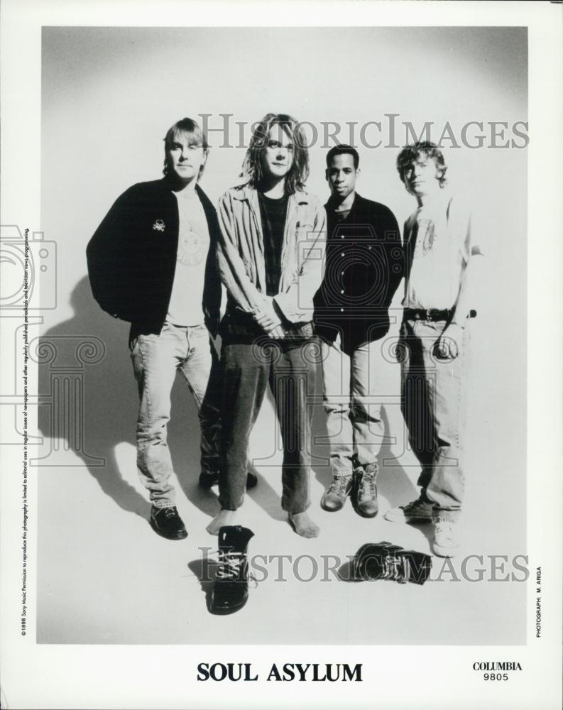 1998 Press Photo Band &quot;Soul Asylum&quot; on Columbia label - RSL05157 - Historic Images