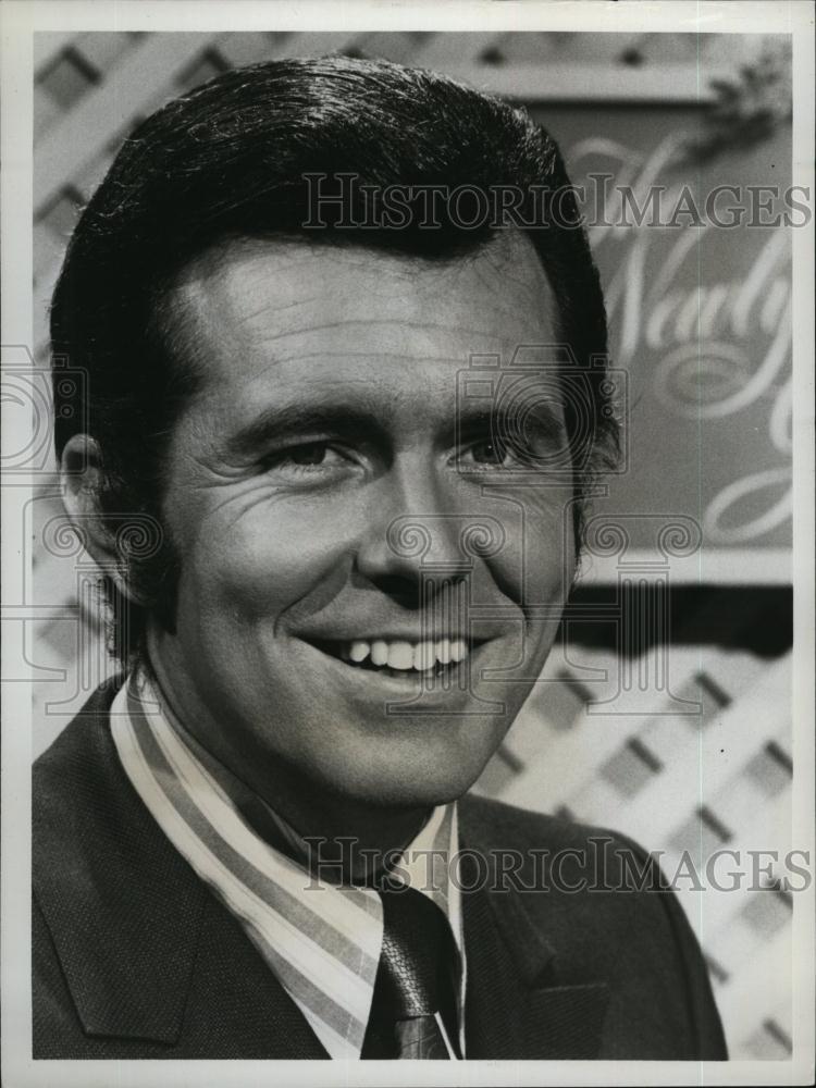 1973 Press Photo Bob Eubanks, TV game show host of &quot;The Newlywed Game&quot; - Historic Images