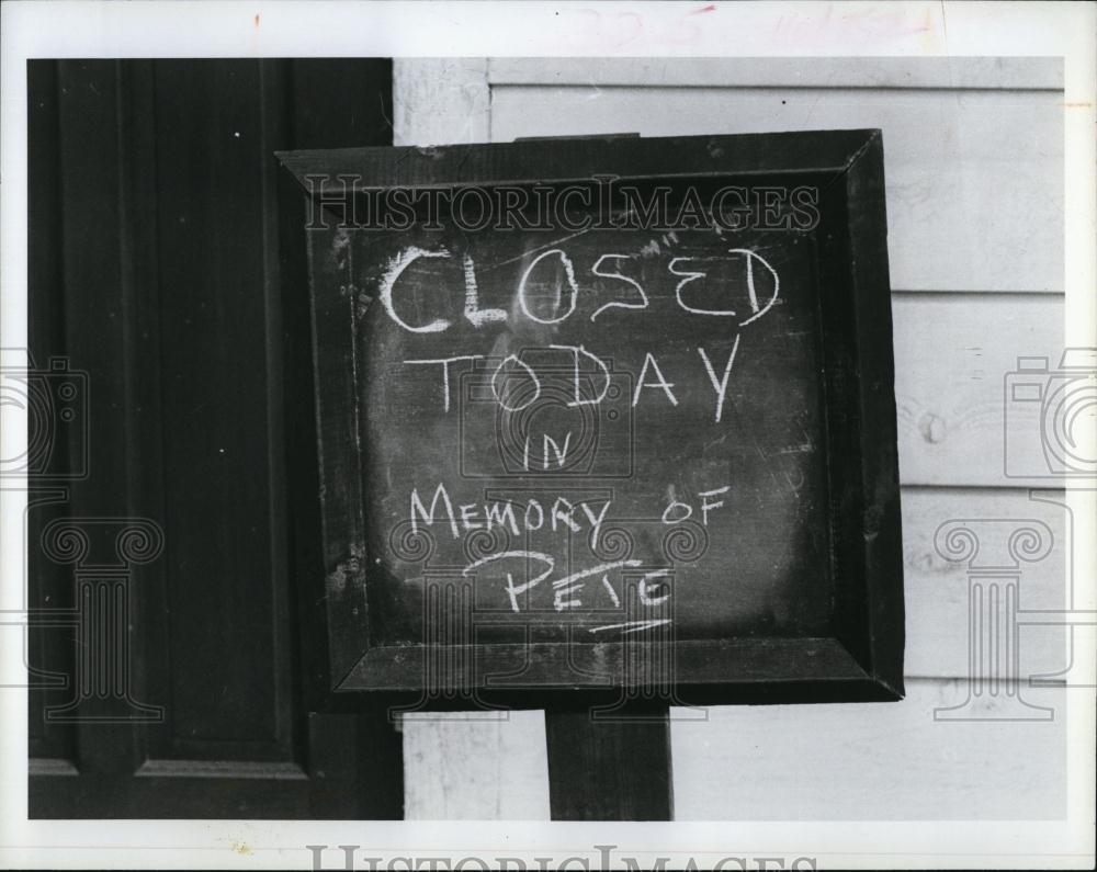 1983 Press Photo Pete&#39;s Wharf, Seafood Restaurant in downtown Clearwater - Historic Images