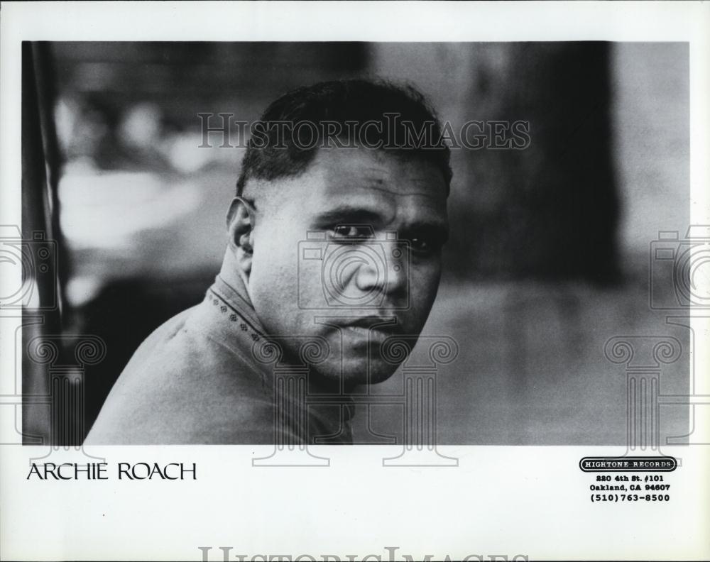 1992 Press Photo Archie Roach Musician Hightone Records - RSL08141 - Historic Images