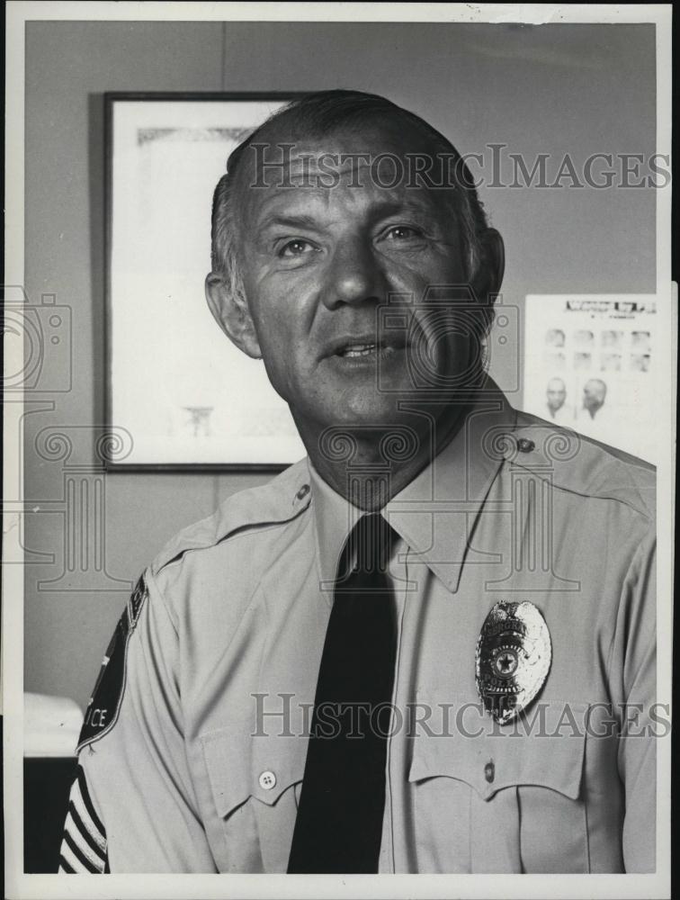 1981 Press Photo Actor Michael Conrad in Hill Street Blues - RSL46013 - Historic Images