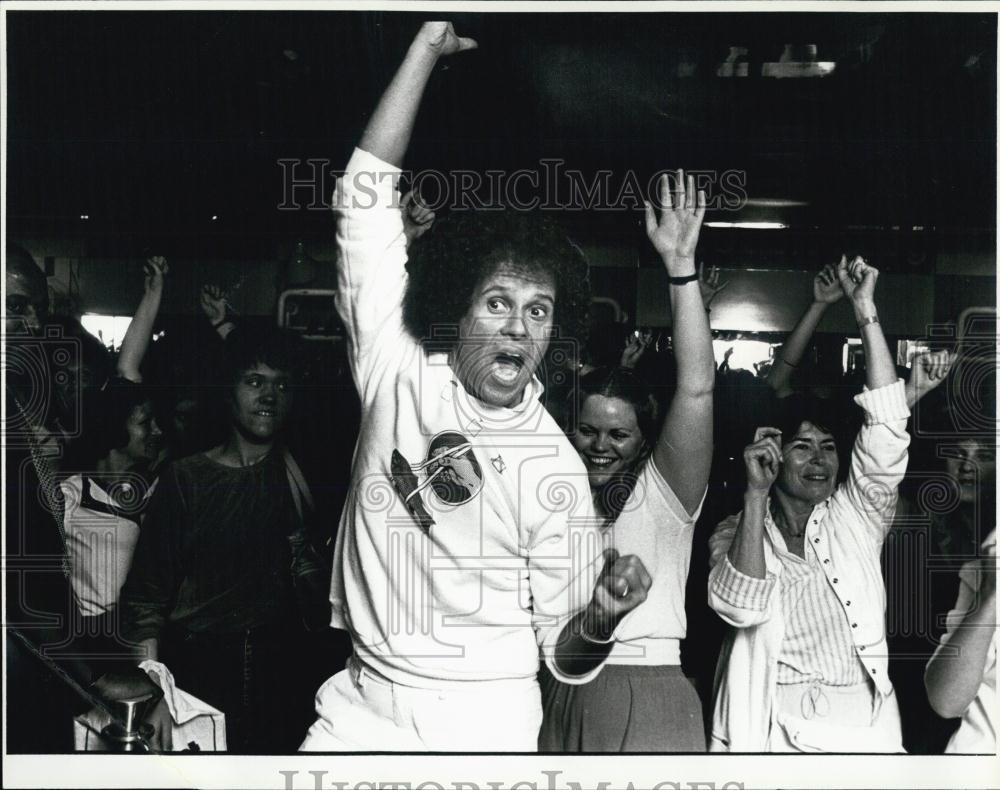 1983 Press Photo Exercise Guru Richard Simmons - RSL06065 - Historic Images