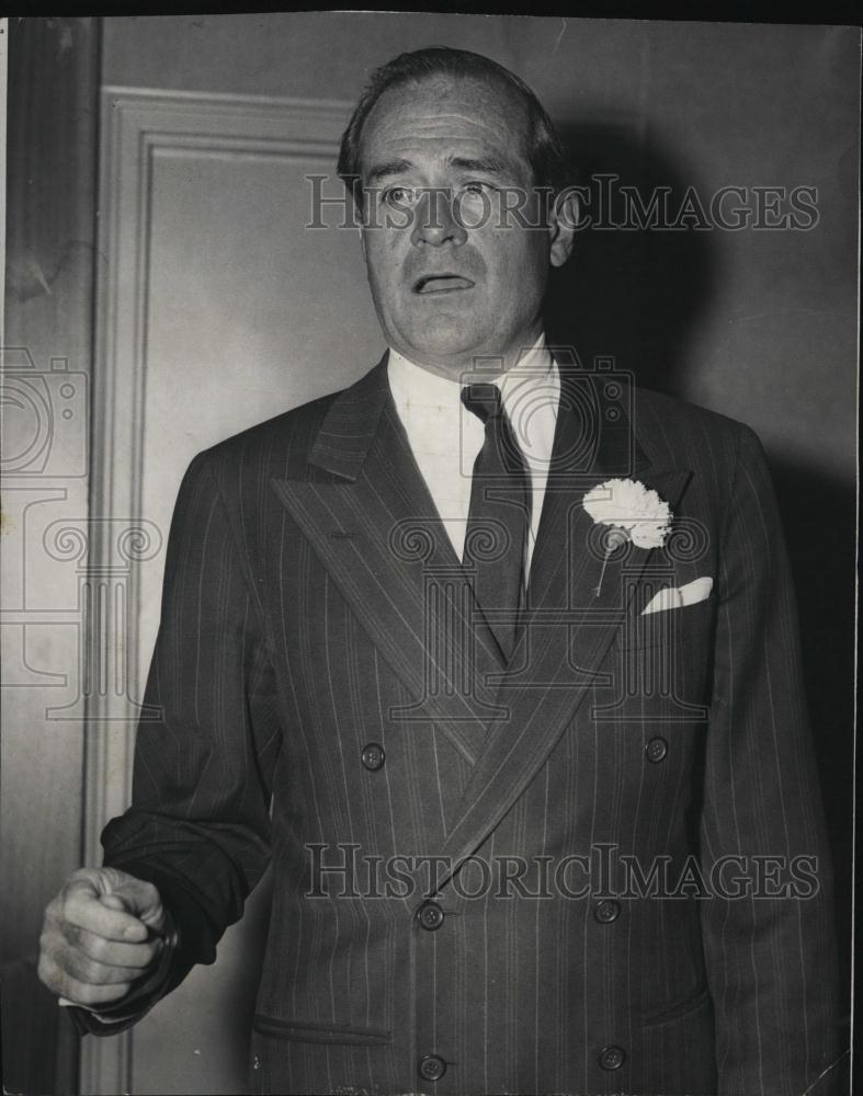 1962 Press Photo J Kingsbury Smith Gen manager VP International News service - Historic Images