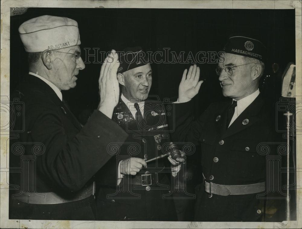 1942 Press Photo Dr Martin Spellman, William McNeil &amp; Coleman Curran - RSL85983 - Historic Images