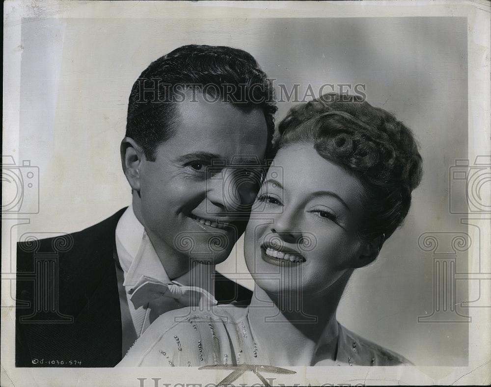 1947 Press Photo Actor Larry Parks in &quot;The Jolson Story&quot; - RSL89921 - Historic Images