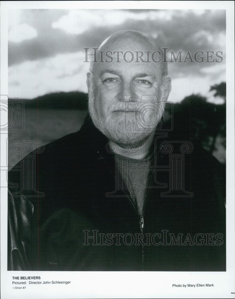 1987 Press Photo English Film And Stage Director, Actor John Richard Schlesinger - Historic Images