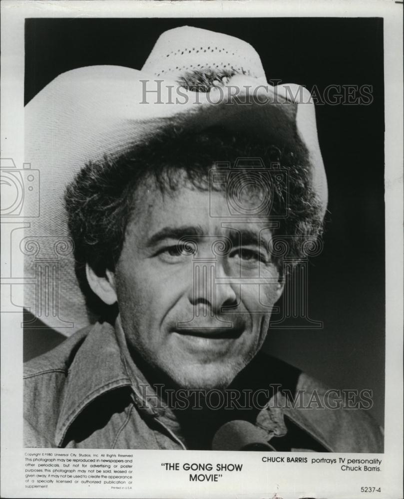 1980 Press Photo Chuck Barris The Gong Show Movie - RSL94029 - Historic Images