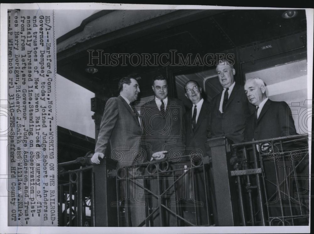 Press Photo Judge Robert P Anderson William J Kirk - RSL88761 - Historic Images