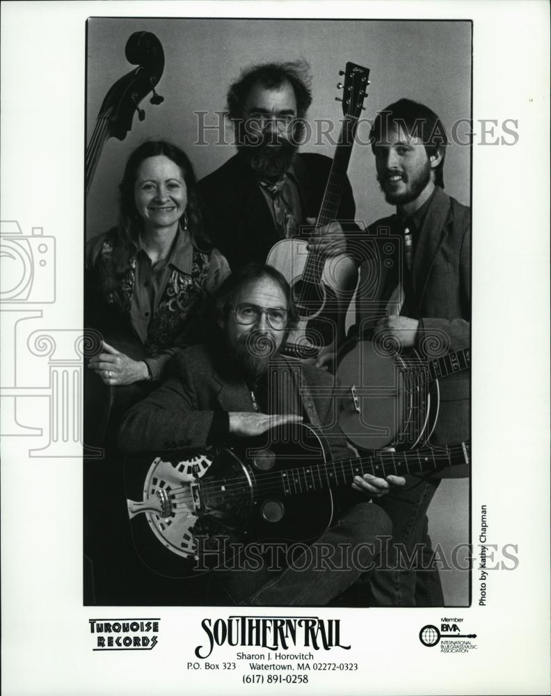 Press Photo members of New England Bluegrass band Southern Rail - RSL41837 - Historic Images