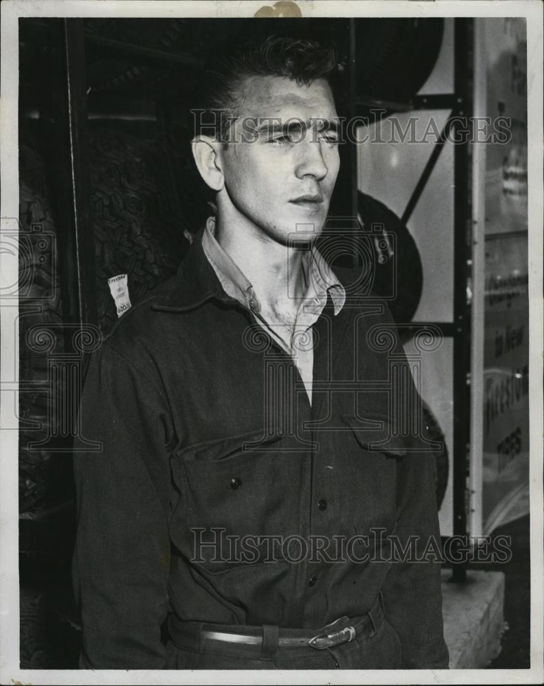 1961 Press Photo Joe McAdams At Court During Hearing - RSL46203 - Historic Images