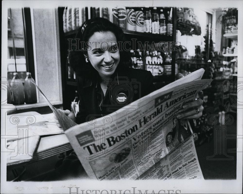 1977 Press Photo Rosemarie Sansone, The North End Queen for the Day - RSL90541 - Historic Images