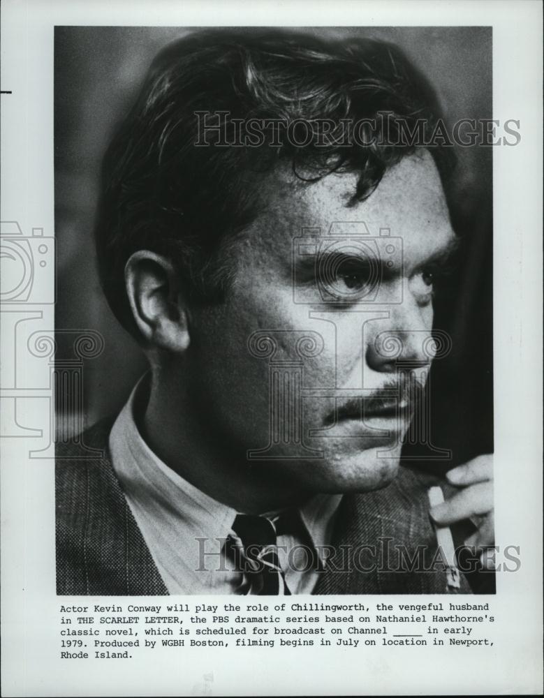 1978 Press Photo Actor Kevin Conway in The Scarlet Letter - RSL46017 - Historic Images