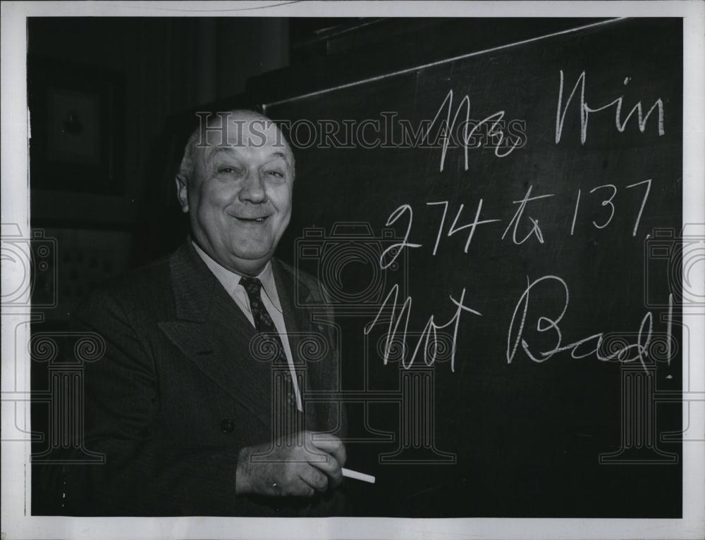 1947 Press Photo House Ways &amp; Means Comm chairman Harold Knutson - RSL86225 - Historic Images