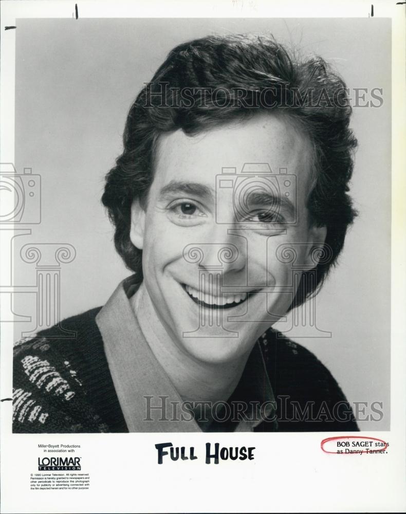 1990 Press Photo Actor Bob Saget of &quot;Full House&quot; - RSL03749 - Historic Images