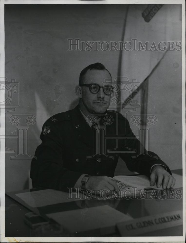 1952 Press Photo Massachusetts Institute Technology Department Head Coleman - Historic Images