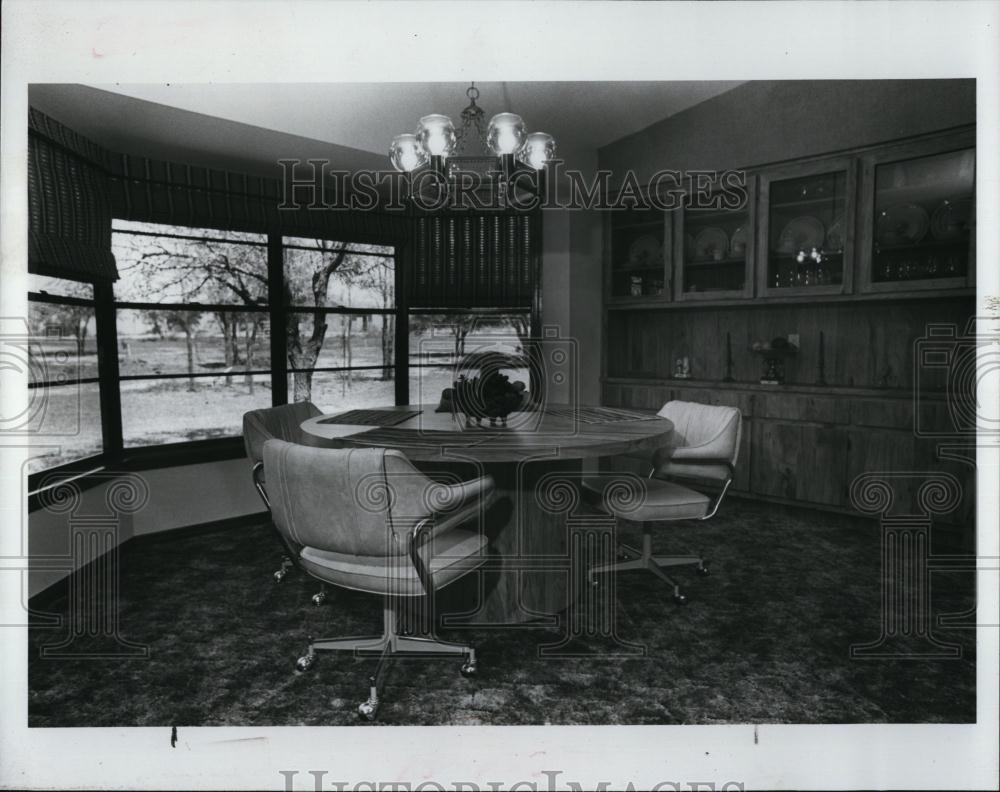 1981 Press Photo Charles Cecil, Architecture, Contractor, Cecil Custom Homes - Historic Images