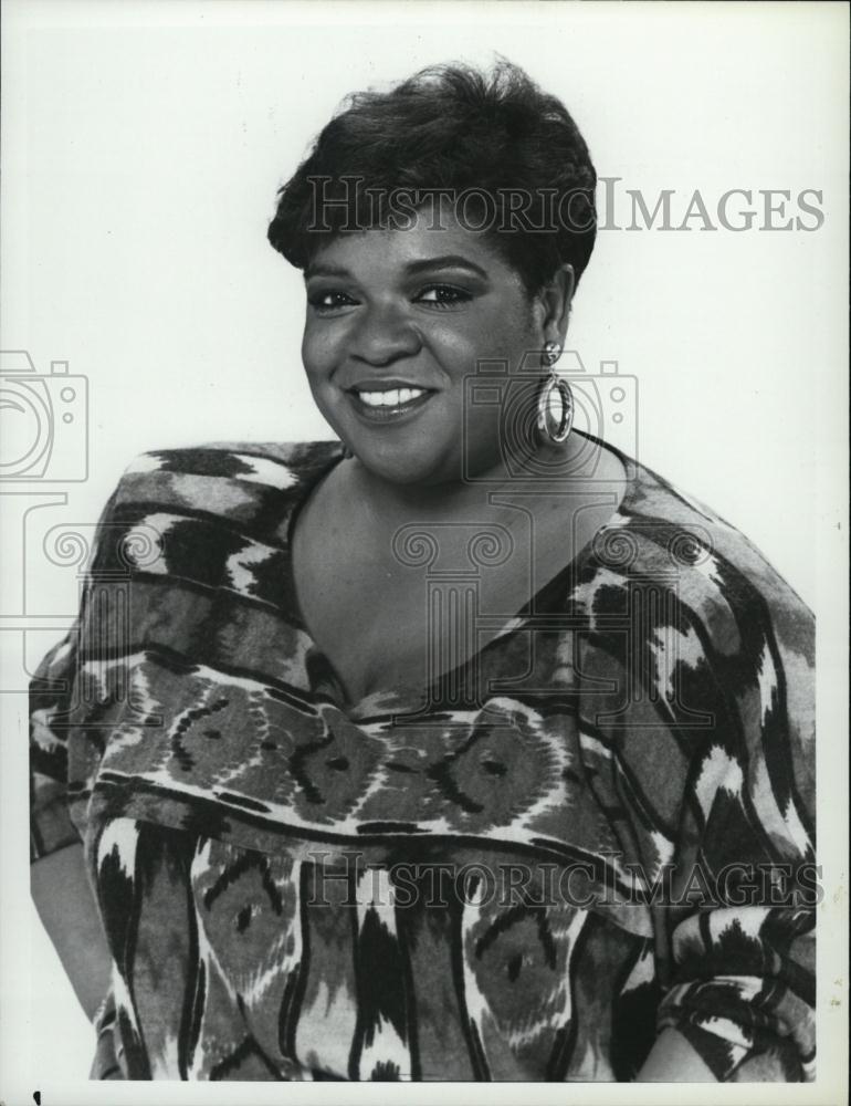 1986 Press Photo Gimme A Break Series Star Actress Nell Carter Portrait - Historic Images