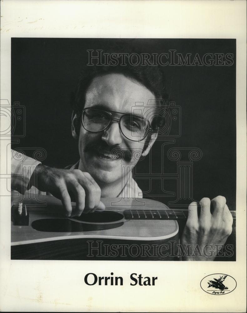 Press Photo Musician Orrin Star - RSL80433 - Historic Images