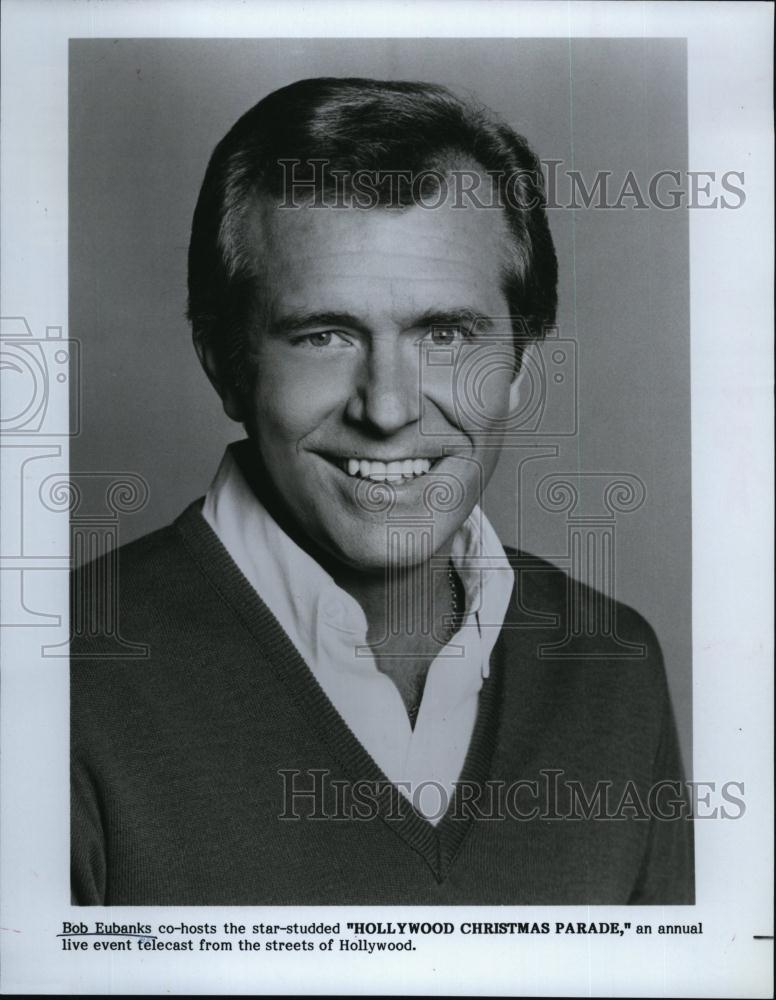 1984 Press Photo Bob Eubanks stars in &quot;Hollywood Christmas Parade&quot; - RSL94897 - Historic Images