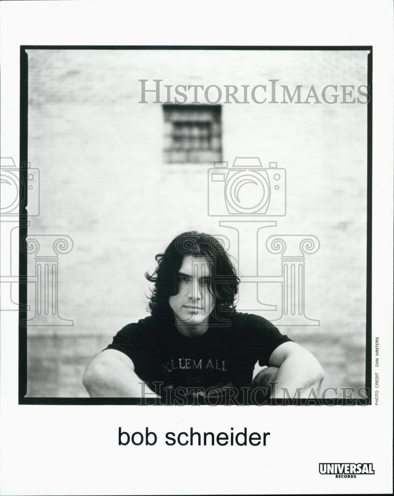 2001 Press Photo Bob Schneider Singer - RSL01051 - Historic Images