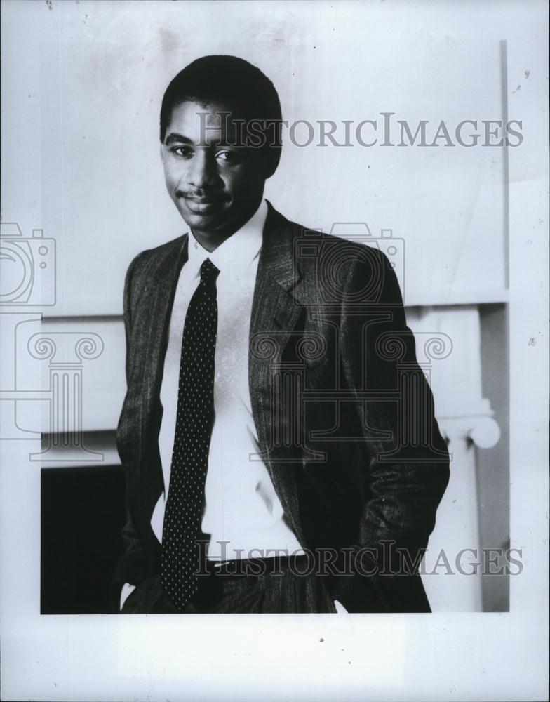 1991 Press Photo Branford Marsalis American Jazz Saxophonist Band Leader - Historic Images