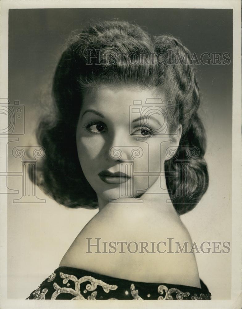 Press Photo Jeanette Davis, American Singer - RSL60897 - Historic Images