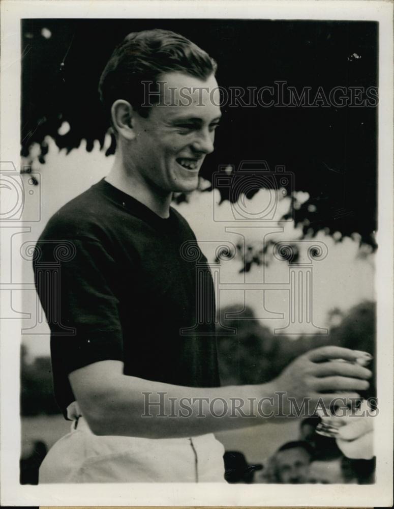 1947 Press Photo Marquess of Milfrod Haven,shown as a member of Navy Polo Team - Historic Images