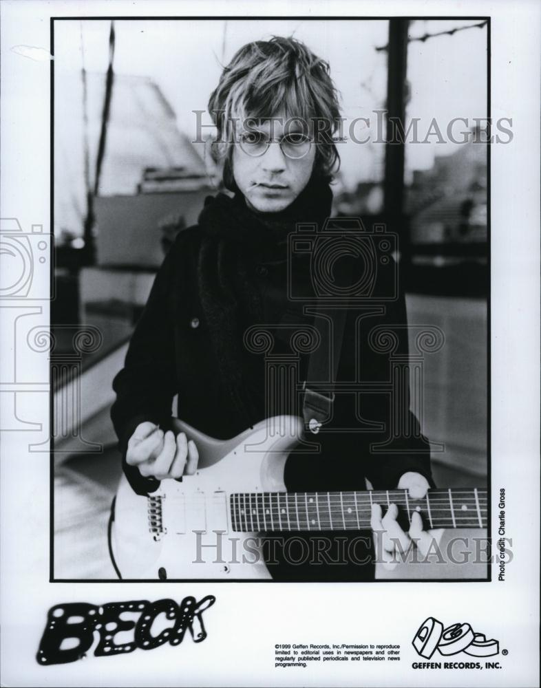 1999 Press Photo Beck Singer Songwriter Multi-Instrumental Musician - RSL84515 - Historic Images